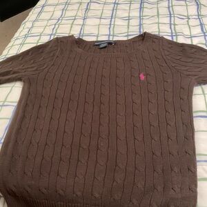 Ralph Lauren Sport Brown Sweater